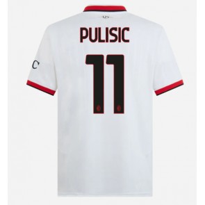 AC Milan Christian Pulisic #11 Gostujuci Dres 2024-25 Kratak Rukavima